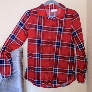Red Long Sleeve Flannel